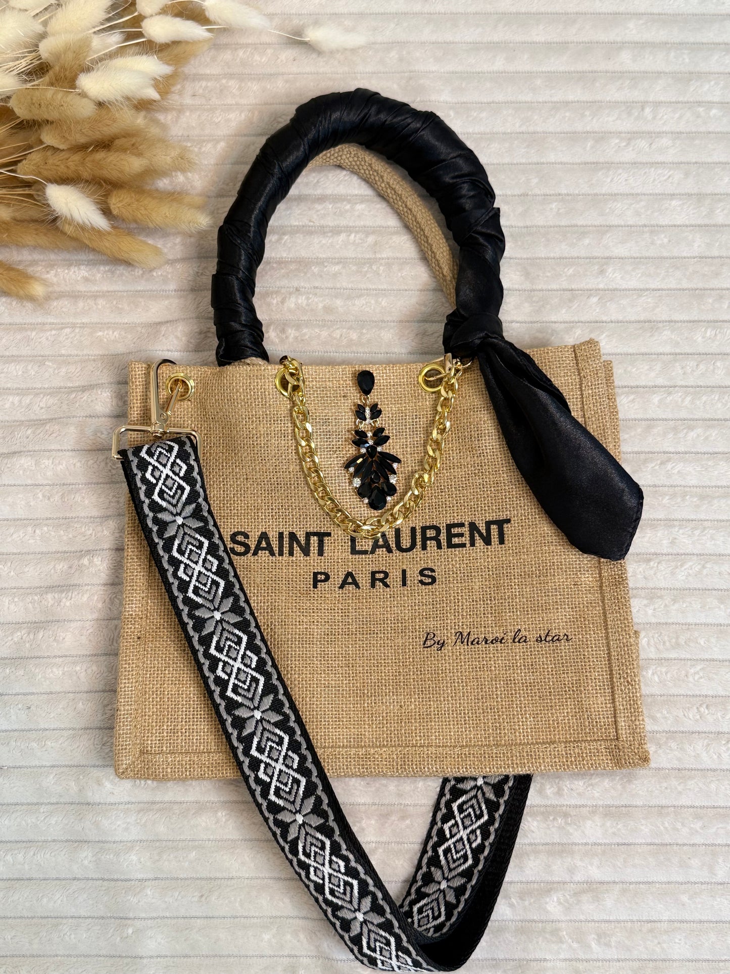 Sac en jute Saint Laurent By ..