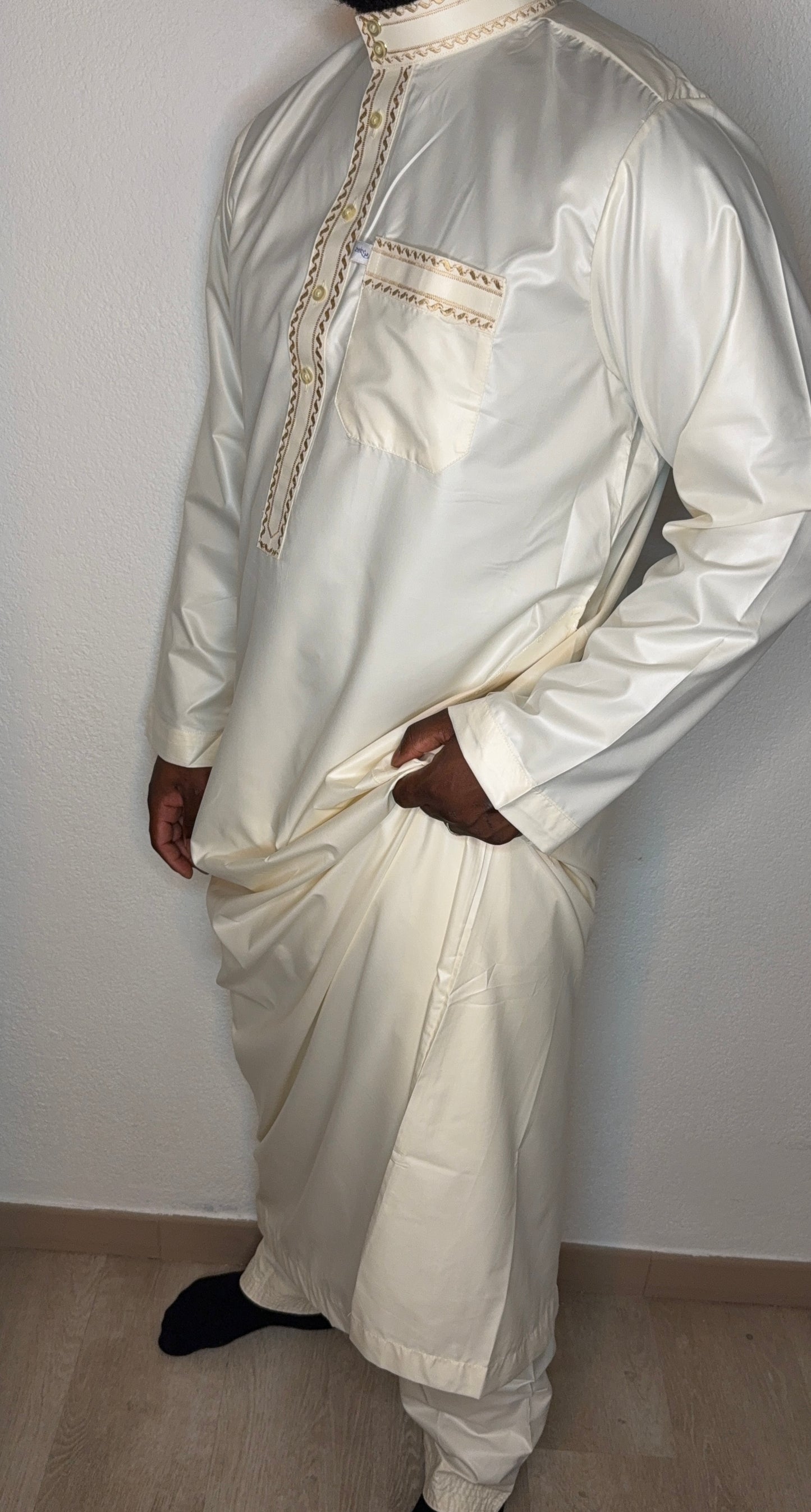 Qamis robe + pantalon