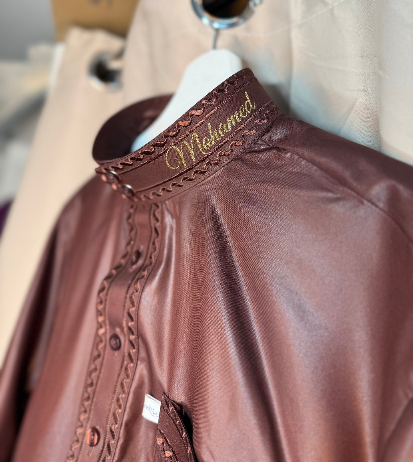 Qamis robe + pantalon