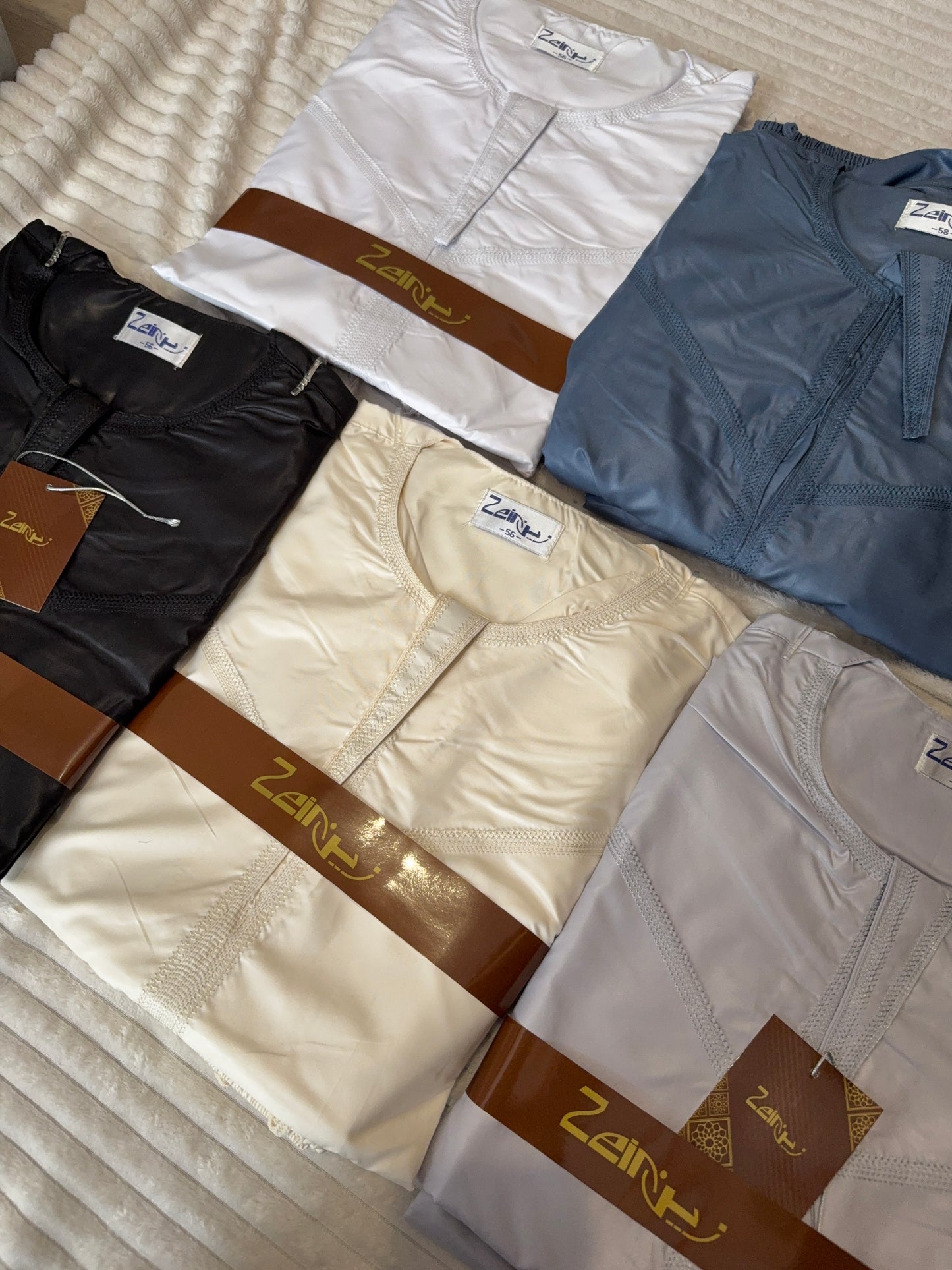 Qamis robe + pantalon