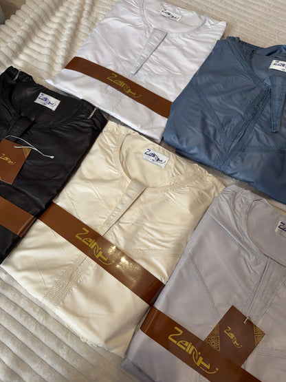 Qamis robe + pantalon