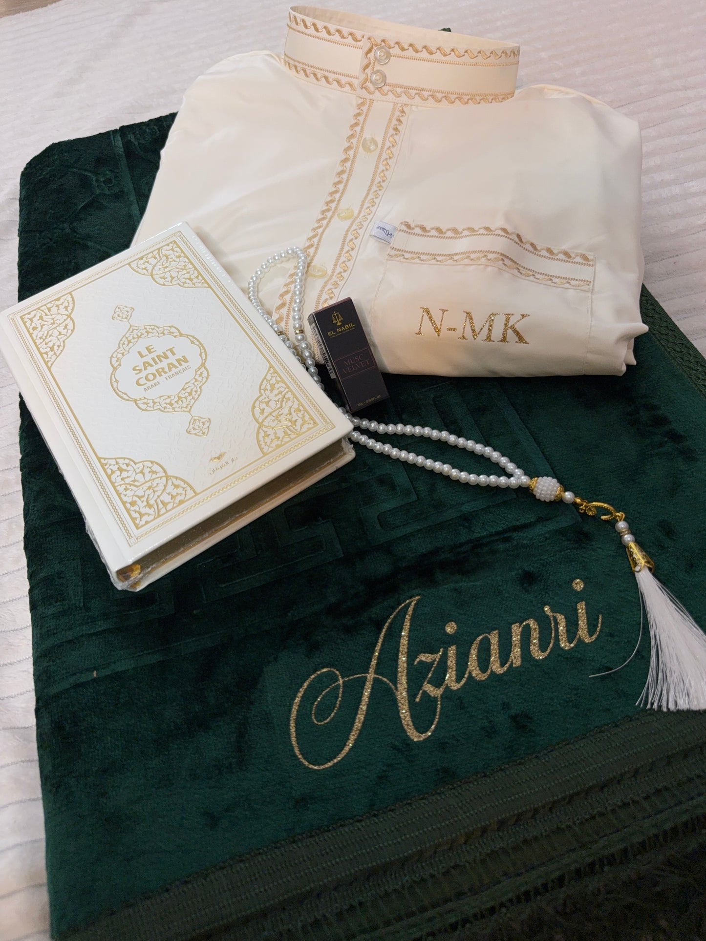 Qamis robe + pantalon