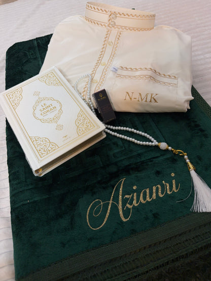 Qamis robe + pantalon
