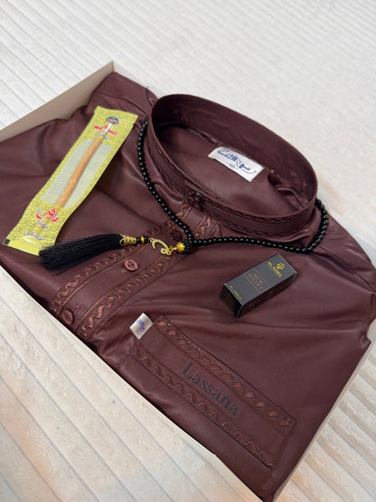 Qamis robe + pantalon