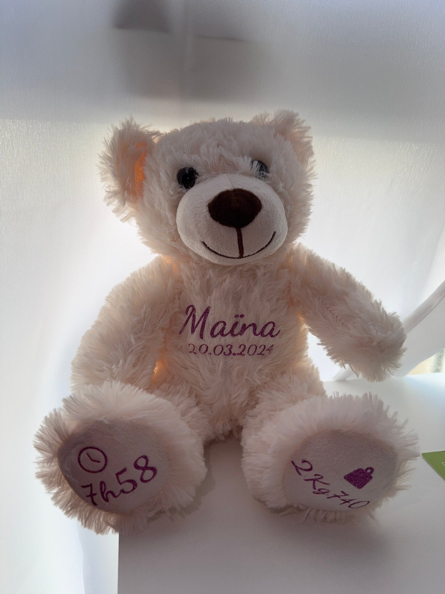 Doudou personnalisé