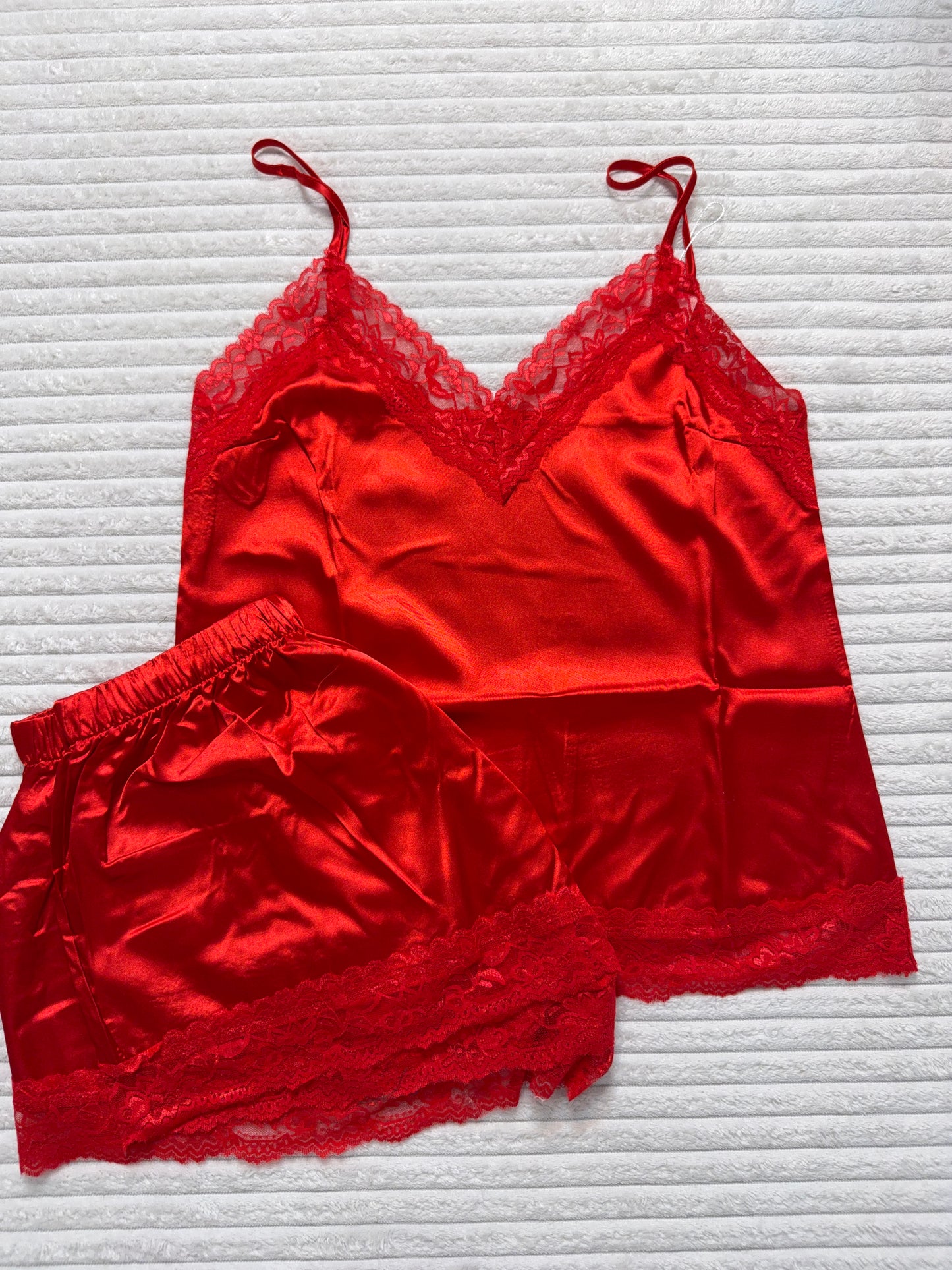 Ensemble débardeur & short en dentelle